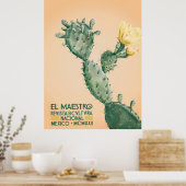 El Maestro Cactus Print | Mexicaanse Botanische Ku (Keuken)
