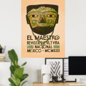 El Maestro Cactus Prints | Mexicaanse Botanische K (Thuiskantoor)