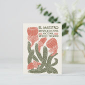 El Maestro  Mexicaans Cultuurtijdschrift Hoesje Briefkaart (Staand voorkant)