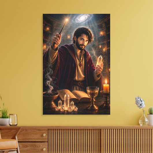 El Mago Canvas Afdruk (Insitu (Woonkamer))