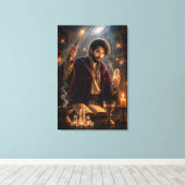 El Mago Canvas Afdruk (Insitu (Houten vloer))