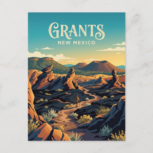 El Malpais National Monument VS Briefkaart (Voorkant)