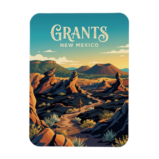 El Malpais National Monument VS Magneet (Verticaal)