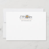 El Malpais, New Mexico Landscape Photo Card Kaart (Achterkant)