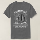 El Mejor Abuelito Del Mundo Mannen American Flag D T-shirt (Design voorkant)