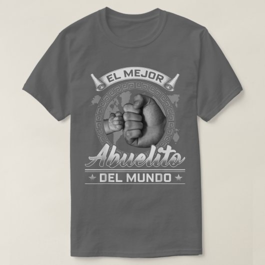 El Mejor Abuelito Del Mundo Mannen American Flag D T-shirt (Design voorkant)