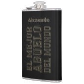 El Mejor Abuelo del Mundo Beste Opa Spaans Heupfles (Links)