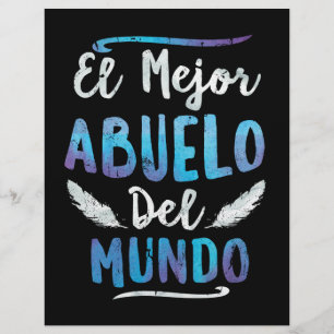 El Mejor Abuelo Del Mundo Grandpa Fathers Day