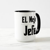 El Mejor Jefe Coffee Mok (Voorkant rechts)