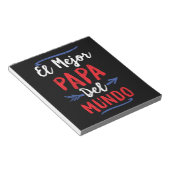El Mejor Papa Del Mundo Pap Dag Notitieblok (Schuin)