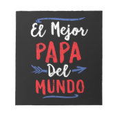El Mejor Papa Del Mundo Pap Dag Notitieblok (Voorkant)