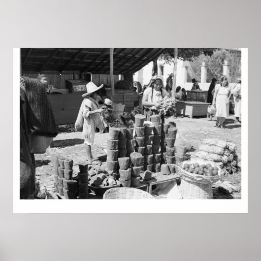 El Mercado, San Cristobal de Las Casas Poster (Voorkant)