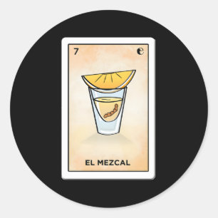 El Mezcal Loterã Ronde Sticker