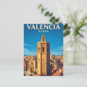El Micalet Spanje Briefkaart (Staand voorkant)