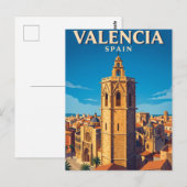 El Micalet Spanje Briefkaart (Voorkant / Achterkant)