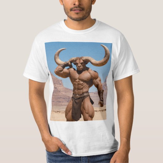 El Minotauro: Mito y Magia en Tu Estilo T-shirt (Voorkant)