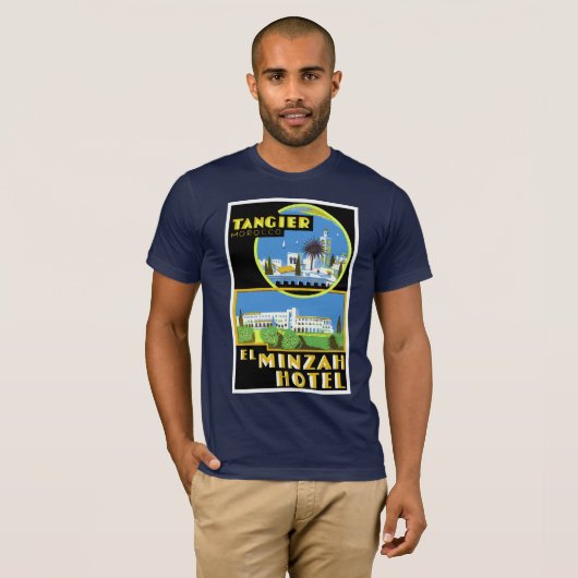 El Minzah Hotel ~ Tangier T-shirt (Voorkant volledig)