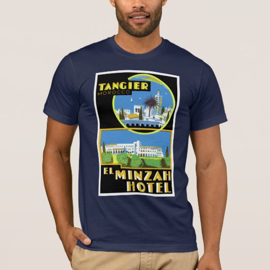 El Minzah Hotel ~ Tangier T-shirt (Voorkant)