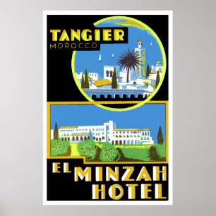 El Minzah Hotel, Tangiers Poster