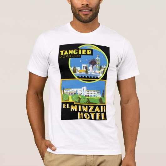 El Minzah Hotel, Tangiers T-shirt (Voorkant)