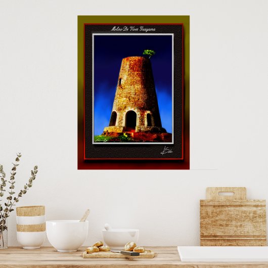 El Molino De Vives Guayama Poster (Keuken)