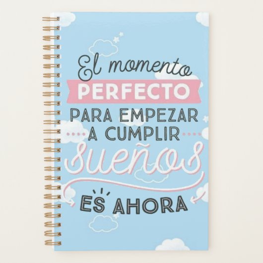 El momento perfecto planner (Voorkant)