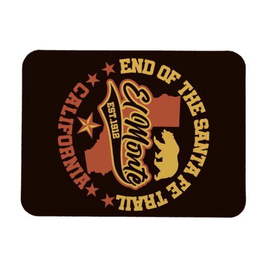 El Monte, Californië Magneet (Horizontaal)