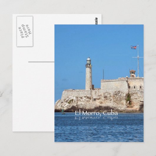 El Morro Castle, Cuba Briefkaart (Voorkant / Achterkant)