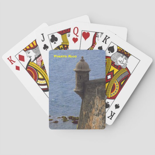 El Morro Castle-speelkaarten Pokerkaarten (Achterkant)