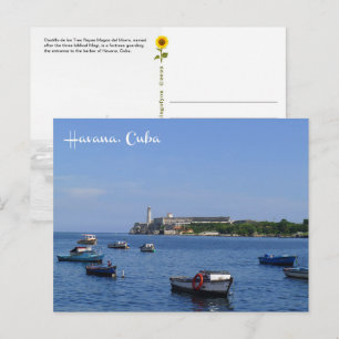 El Morro, Havana, Cuba - ansichtkaart Briefkaart