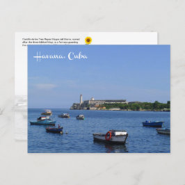El Morro, Havana, Cuba - briefkaart