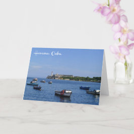 El Morro, Havana, Cuba - kaart