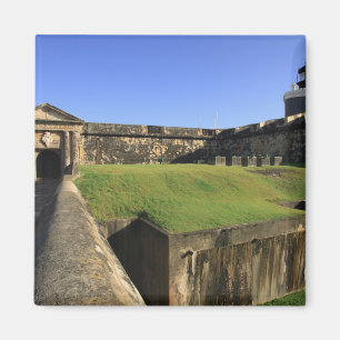 El Morro, Kasteel San Felipe, Ophaalbrug, voorzijd Magneet