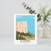 El Morro National Monument Inscription Rock Briefkaart (Staand voorkant)