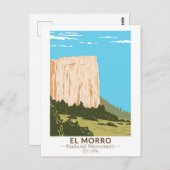 El Morro National Monument Inscription Rock Briefkaart (Voorkant / Achterkant)
