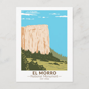 El Morro National Monument Inscription Rock Briefkaart