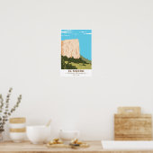 El Morro National Monument Inscription Rock Poster (Keuken)