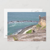 El Morro, Puerto Rico Briefkaart (Voorkant / Achterkant)