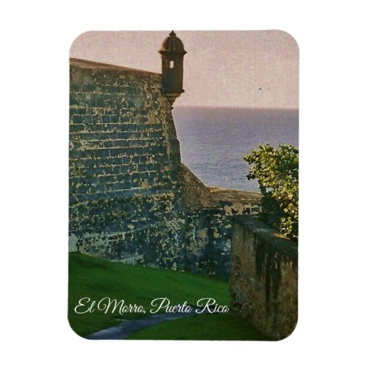 El Morro, Puerto Rico Magneet (Verticaal)