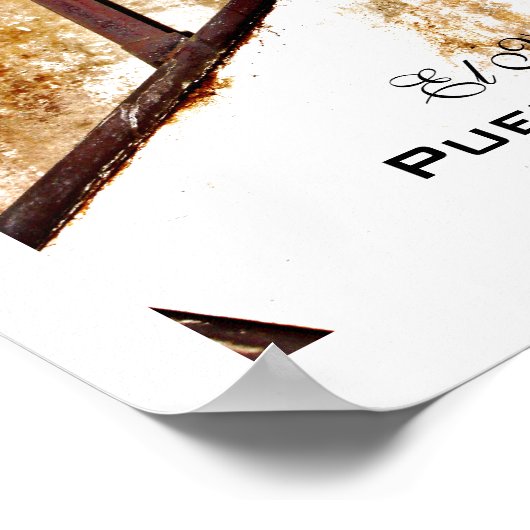 El Morro, Puerto Rico - PR1 Poster (Hoek)