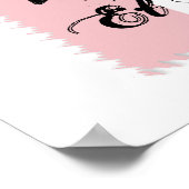 El Morro, Puerto Rico w Flag Poster (Hoek)