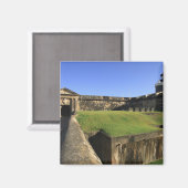 El Morro, San Felipe Castle, Drawbridge, vooraan Magneet (Voorkant / Achterkant)