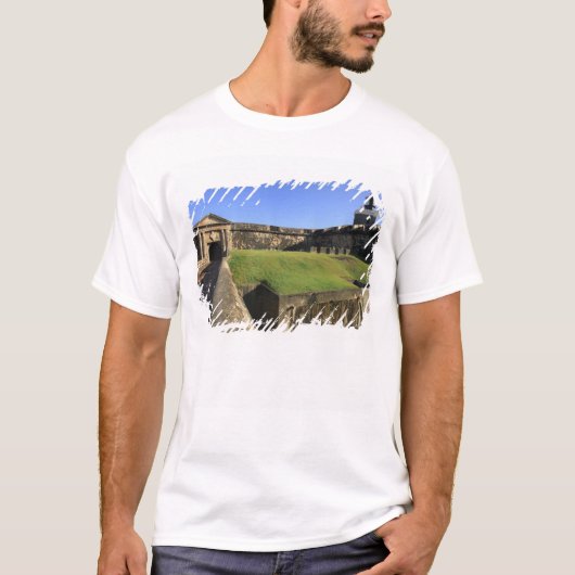 El Morro, San Felipe Castle, Drawbridge, vooraan T-shirt (Voorkant)