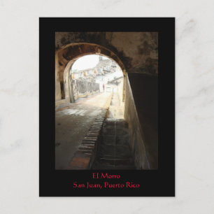 El Morro, San Juan, Puerto Rico Briefkaart