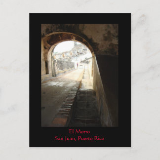 El Morro, San Juan, Puerto Rico Briefkaart