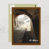 El Morro, San Juan, Puerto Rico Briefkaart (Voorkant / Achterkant)