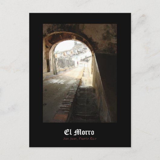 El Morro, San Juan, Puerto Rico Briefkaart (Voorkant)
