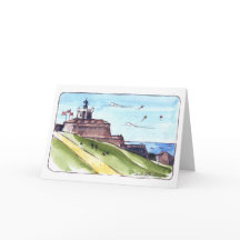 El Morro - San Juan, Puerto Rico Vouwkaart