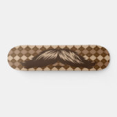 El Mustache Skateboard (Horizontaal)
