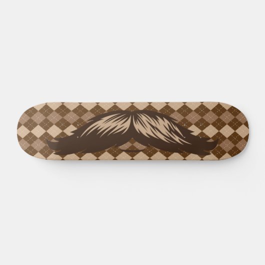 El Mustache Skateboard (Horizontaal)